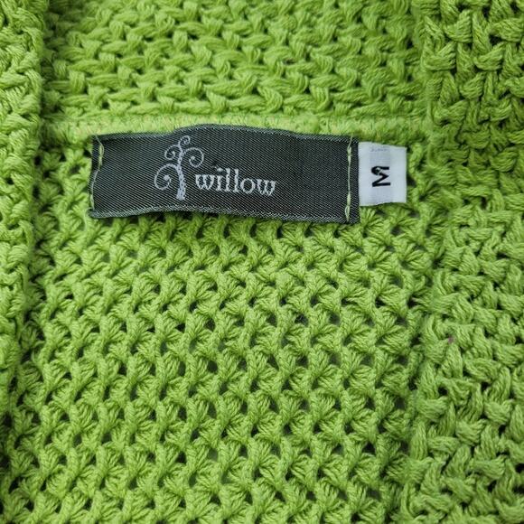 Spring Green Single Button Cardigan by Willow size Medium - Picture 8 of 11